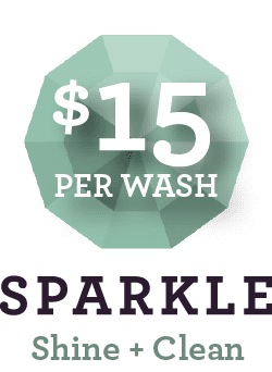 Bliss Car Wash – Brea Packages – Sparkle Shine+ Clean($ 15 Per Wash)