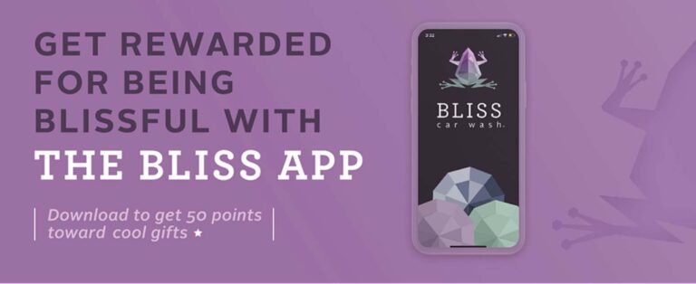 bliss car wash app