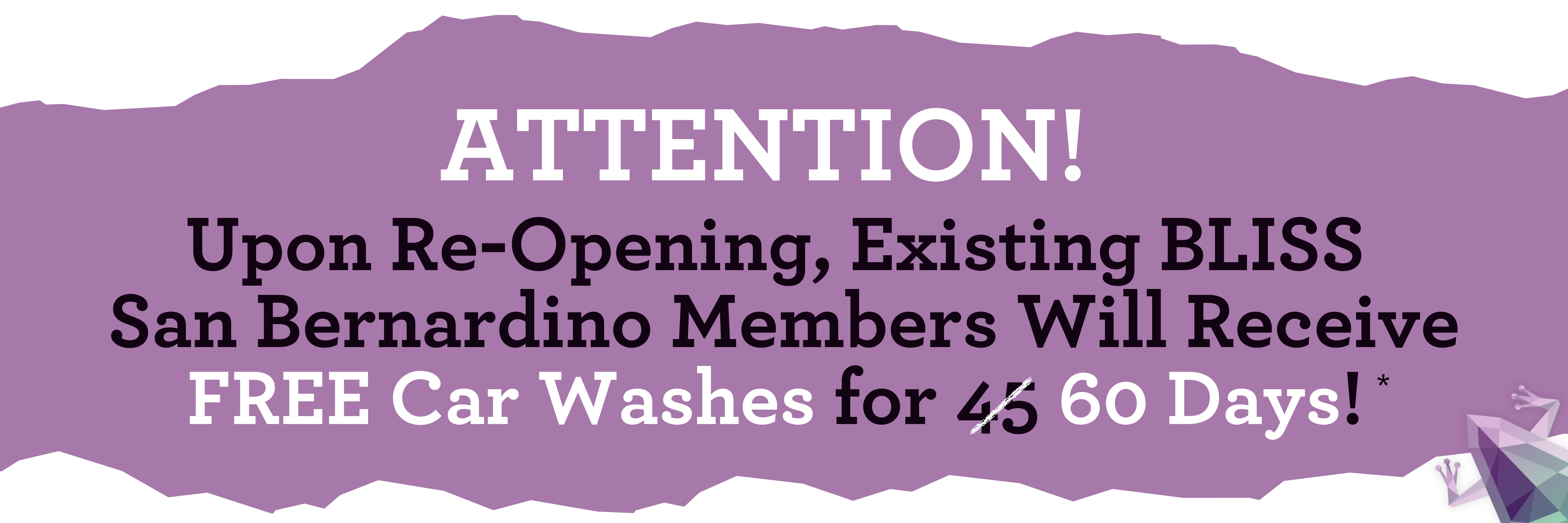 Bliss Car Wash - San Bernardino San Bernardino - BLISS Unlimited Members