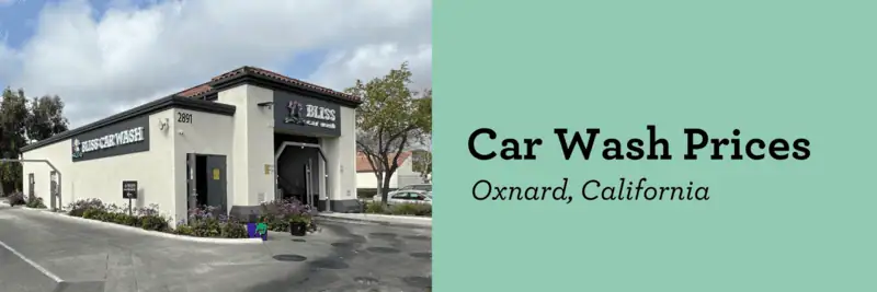 Car Wash Prices | Oxnard, California